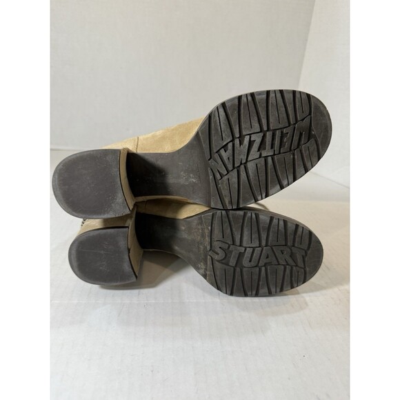 Stuart Weitzman Boots  Women's YUKON MOJAVE SUEDE Lace-up MRSP $545 Size 8.5 - Picture 10 of 16